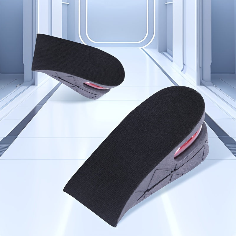 Unisex Einlegesohlen mit Luftpolster – Abnehmbare Höhensteigerung, Stoßdämpfung & Komfort für Sport und Alltag