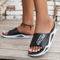 Damen Slip-On Zehentrenner – Weiße Sommer-Flip-Flops mit Rutschfester Gummisohle & Gepolsterter Innensohle, Leichte Strand- und Pool Sandalen