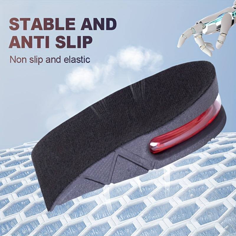 Unisex Einlegesohlen mit Luftpolster – Abnehmbare Höhensteigerung, Stoßdämpfung & Komfort für Sport und Alltag