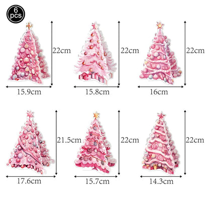 Weihnachten Party Foto-Booth Requisiten Rahmen – Lustige Papierbrillen & Party-Deko für Kinder und Erwachsene