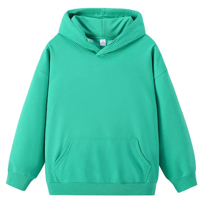 Loose Fit Hoodie Sweatshirt 45 Cotton Couples Matching Unisex Autumn Colors for Men And Women Restaurant Casual Wear