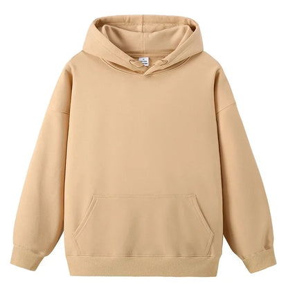 Loose Fit Hoodie Sweatshirt 45 Cotton Couples Matching Unisex Autumn Colors for Men And Women Restaurant Casual Wear