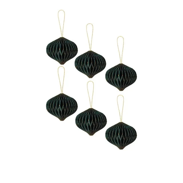 6Pcs Waben Ball Dekoration Neue Dekoration Anhänger Hochzeit Dekoration Mini Anhänger Weihnachten Baum Dekoration Ball