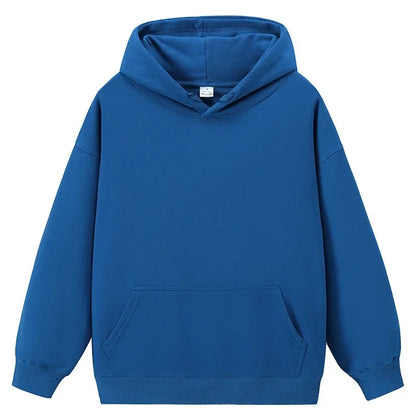 Loose Fit Hoodie Sweatshirt 45 Cotton Couples Matching Unisex Autumn Colors for Men And Women Restaurant Casual Wear