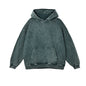 Heavyweight High Street Washed 520G Hooded Sweatshirt Vintage Dark Loose Oversized Unisex Hoodie