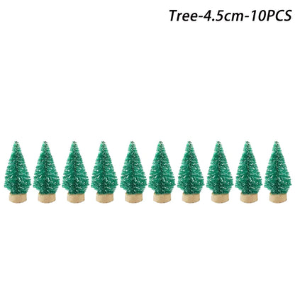 Mini-Weihnachtsmütze & Mini-Schal – Rot/Grün – Festliche Deko zum Aufhängen, für DIY, Lutscherflaschen, Fingerhüte & Weihnachtsfeiern