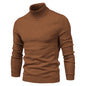 Herren Rollkragenpullover – Slim Fit, Warm & Weich, Einfarbig – Winter 2025 Strickpullover für Alltag & Freizeit.