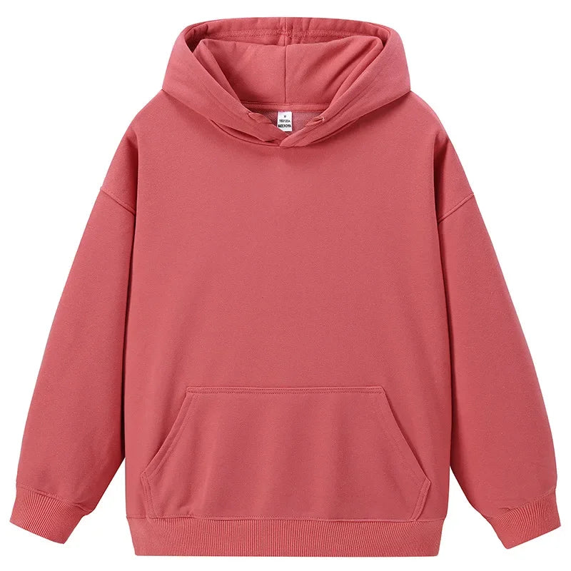 Loose Fit Hoodie Sweatshirt 45 Cotton Couples Matching Unisex Autumn Colors for Men And Women Restaurant Casual Wear