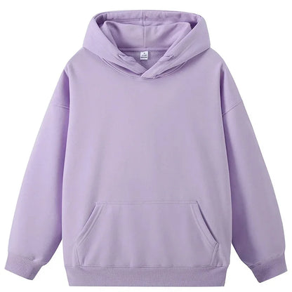 Loose Fit Hoodie Sweatshirt 45 Cotton Couples Matching Unisex Autumn Colors for Men And Women Restaurant Casual Wear