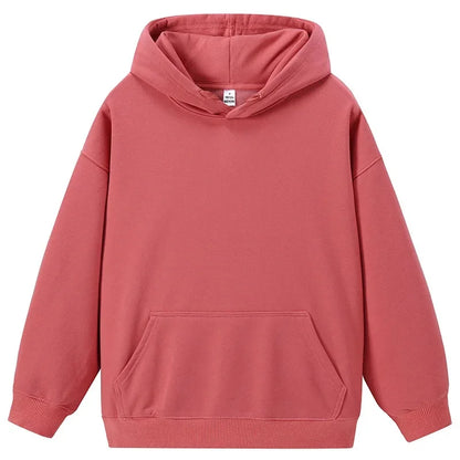 Loose Fit Hoodie Sweatshirt 45 Cotton Couples Matching Unisex Autumn Colors for Men And Women Restaurant Casual Wear