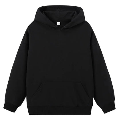 Loose Fit Hoodie Sweatshirt 45 Cotton Couples Matching Unisex Autumn Colors for Men And Women Restaurant Casual Wear