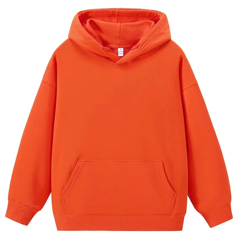 Loose Fit Hoodie Sweatshirt 45 Cotton Couples Matching Unisex Autumn Colors for Men And Women Restaurant Casual Wear