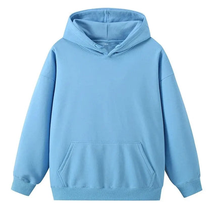 Loose Fit Hoodie Sweatshirt 45 Cotton Couples Matching Unisex Autumn Colors for Men And Women Restaurant Casual Wear