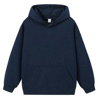 Loose Fit Hoodie Sweatshirt 45 Cotton Couples Matching Unisex Autumn Colors for Men And Women Restaurant Casual Wear