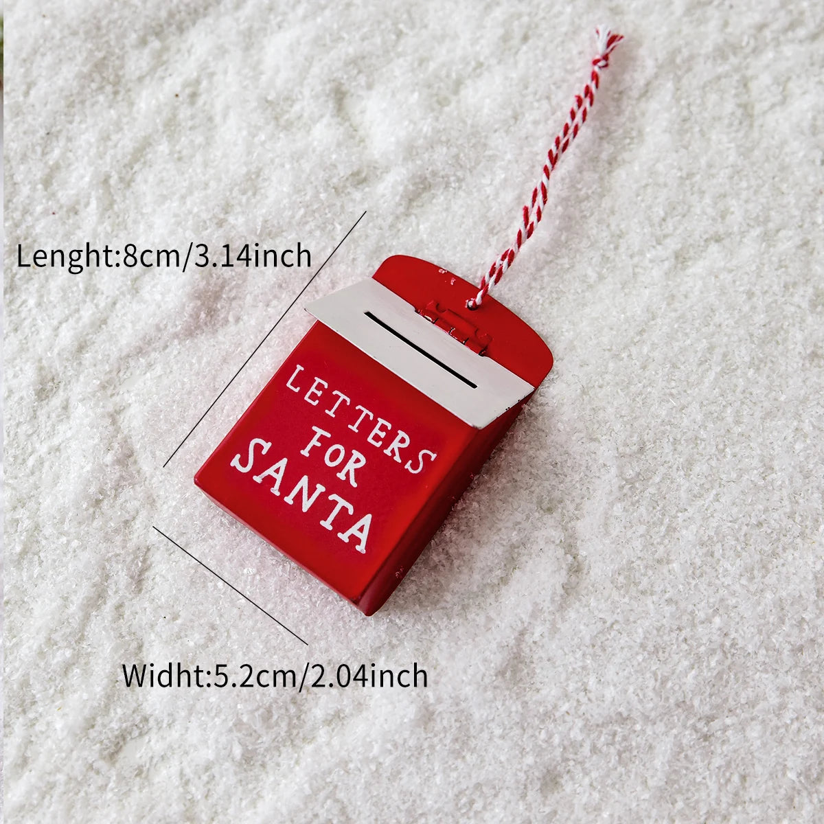 Weihnachtsdekoration, kleiner Anhänger, Soldat, Weihnachtsmann, doppelseitiges Eisenblech, Eisenkunst, Weihnachtsdekoration, Anhänger