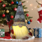 Gestrickter LED-Zwerg, Nachtlicht, gesichtslose Plüschpuppe,  Weihnachtsdekoration, Baumschmuck, Urlaub, Heimdekoration, Geschenk