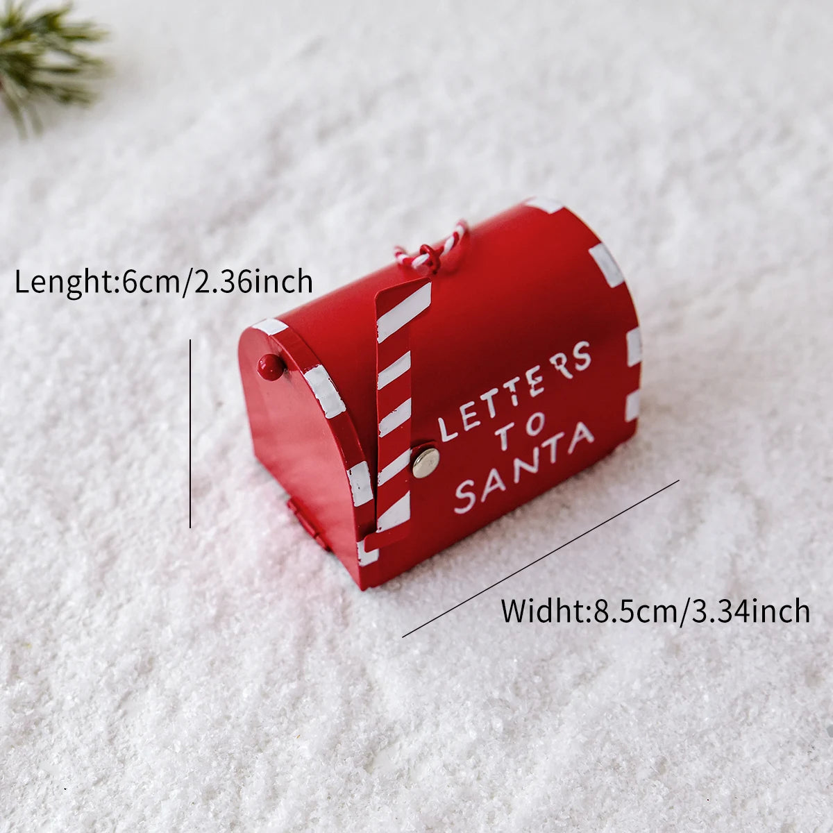 Weihnachtsdekoration, kleiner Anhänger, Soldat, Weihnachtsmann, doppelseitiges Eisenblech, Eisenkunst, Weihnachtsdekoration, Anhänger