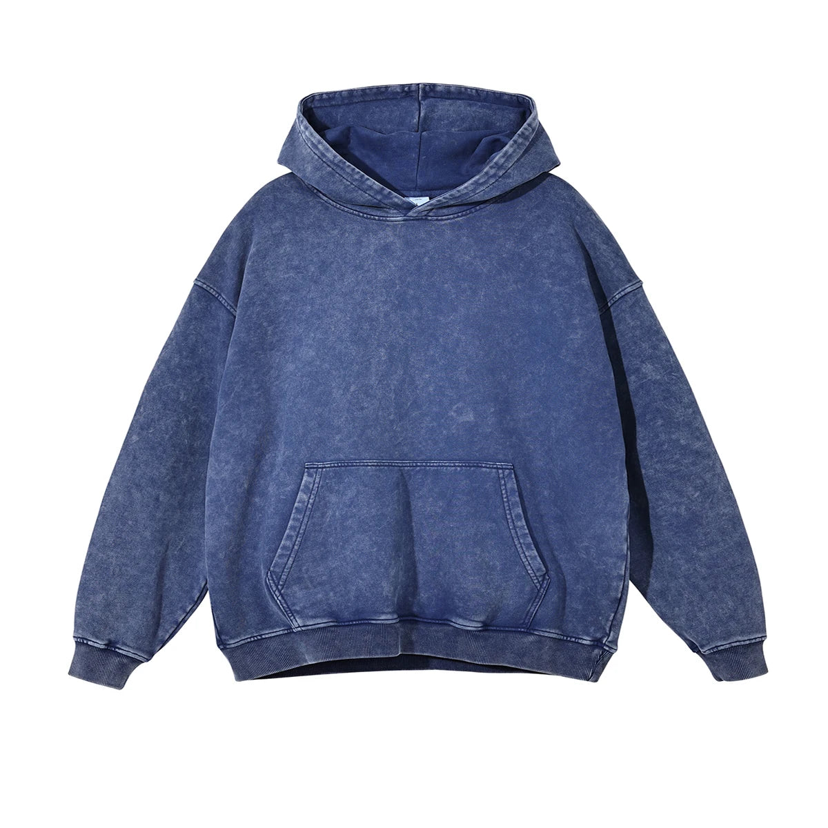 Heavyweight High Street Washed 520G Hooded Sweatshirt Vintage Dark Loose Oversized Unisex Hoodie