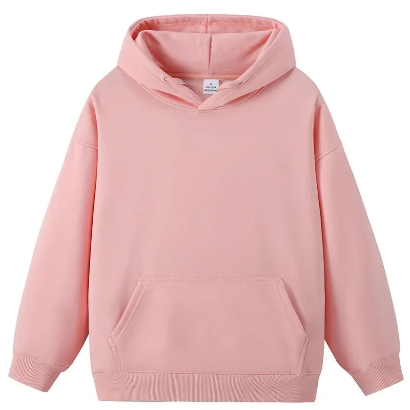 Loose Fit Hoodie Sweatshirt 45 Cotton Couples Matching Unisex Autumn Colors for Men And Women Restaurant Casual Wear