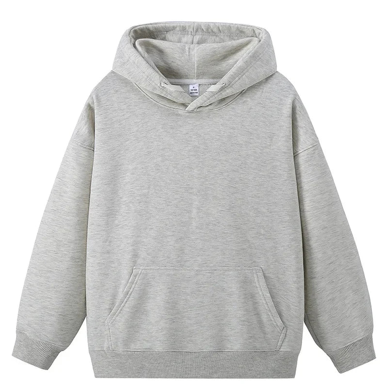 Loose Fit Hoodie Sweatshirt 45 Cotton Couples Matching Unisex Autumn Colors for Men And Women Restaurant Casual Wear