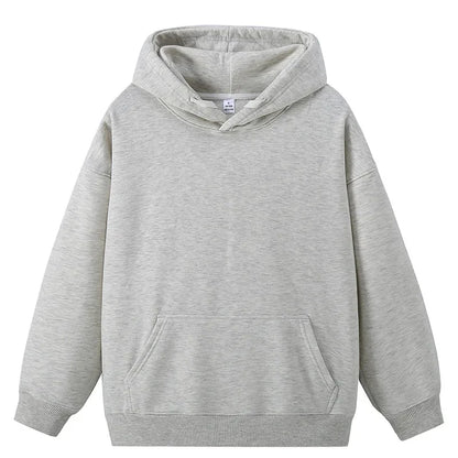 Loose Fit Hoodie Sweatshirt 45 Cotton Couples Matching Unisex Autumn Colors for Men And Women Restaurant Casual Wear