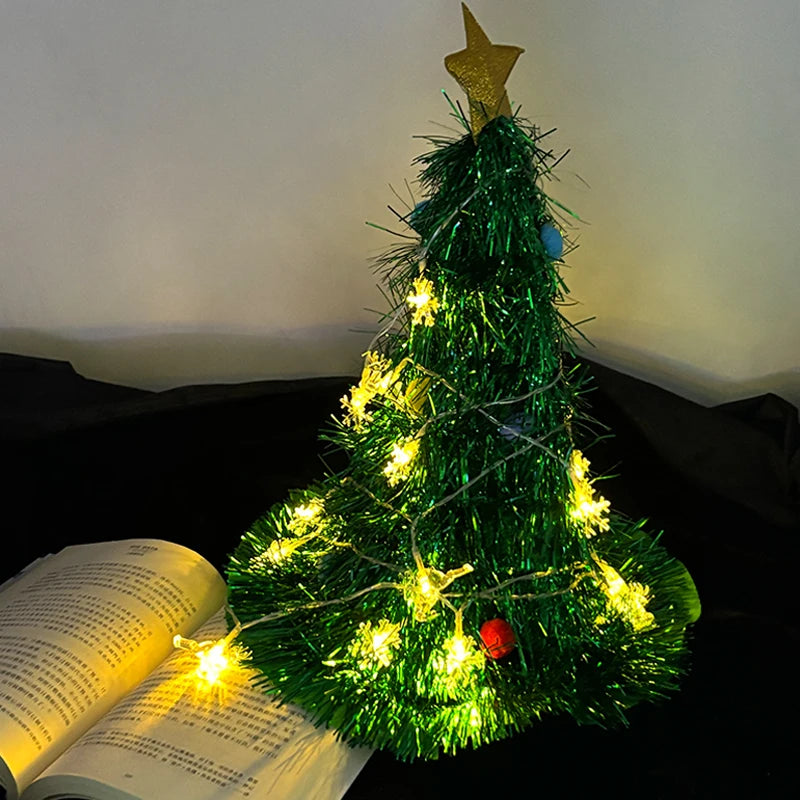 1–10 m LED-Weihnachtsbeleuchtung – Schneeflocken & Stern Lichterkette, warmweiß, Girlande für Weihnachtsbaum, Garten & DIY-Dekoration