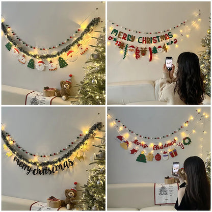 Weihnachtsanhänger zum Aufhängen, Weihnachtsdekoration, Anhänger, Weihnachten, DIY, Festival, Dekoration, Neujahr 2026, Weihnachtsgirlande, Navidad