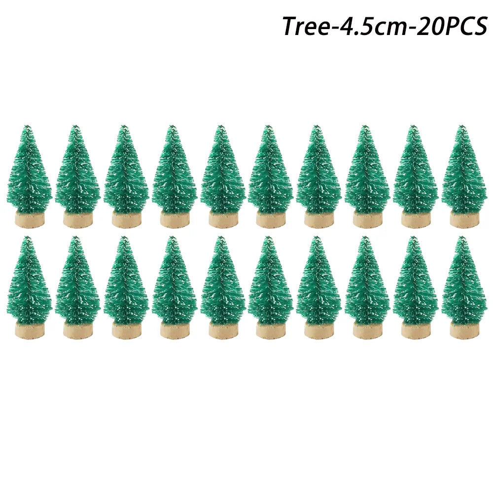 Mini-Weihnachtsmütze & Mini-Schal – Rot/Grün – Festliche Deko zum Aufhängen, für DIY, Lutscherflaschen, Fingerhüte & Weihnachtsfeiern