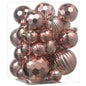 24/30 Stück 6CM Weihnachten Kugeln Dekoration – Weihnachtsbaum Ornamente Ball Anhänger für Haus & Zimmer Dekor  Neujahr Navidad
