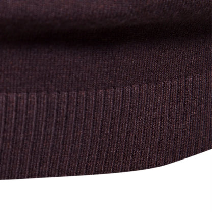 Herren Rollkragenpullover – Slim Fit, Warm & Weich, Einfarbig – Winter 2025 Strickpullover für Alltag & Freizeit.