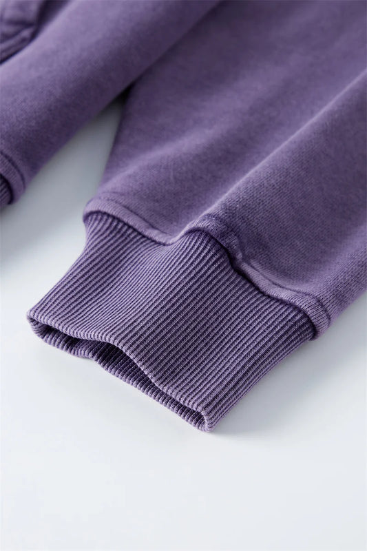 Heavyweight High Street Washed 520G Hooded Sweatshirt Vintage Dark Loose Oversized Unisex Hoodie