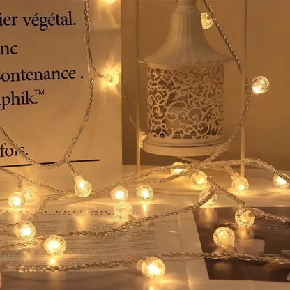 1,5 m Pentagramm Schneeflocke führte Schnur Licht Girlande Frohe Weihnachten Party nach Hause warme Atmosphäre Dekorationen frohes neues Jahr