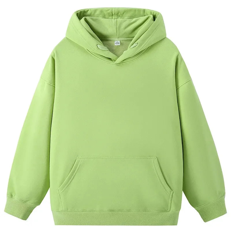 Loose Fit Hoodie Sweatshirt 45 Cotton Couples Matching Unisex Autumn Colors for Men And Women Restaurant Casual Wear