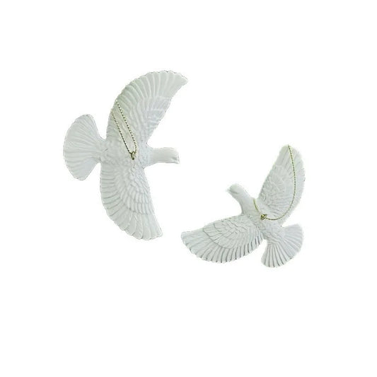 1/2/4 Weihnachtsdekorationen im Taubenstil – Freundschaftstauben – Kreative Dekorationen für Weihnachtsfeiern und Veranstaltungsorte