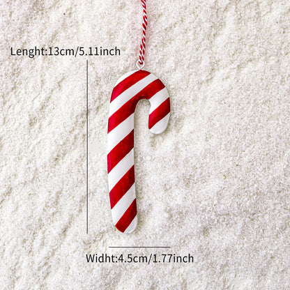 Weihnachtsdekoration, kleiner Anhänger, Soldat, Weihnachtsmann, doppelseitiges Eisenblech, Eisenkunst, Weihnachtsdekoration, Anhänger