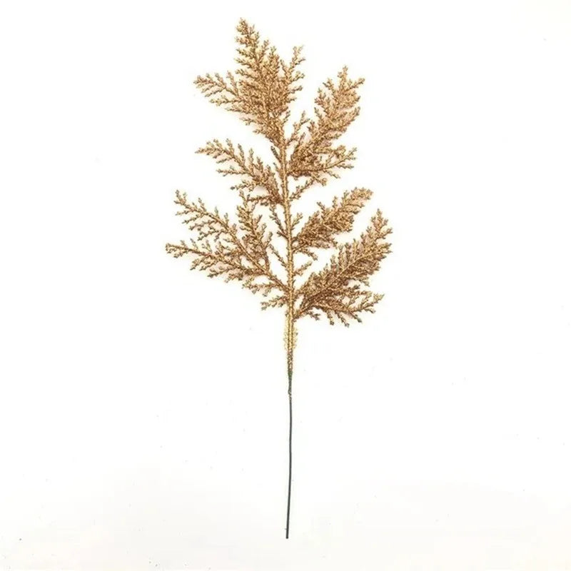 5/10 Stück rosa Glitzer künstliche Beeren Stielstrauß Kiefer Weihnachtsdekoration Picks für Weihnachtsbaumschmuck DIY Kranz Girlande