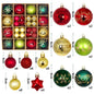 44Pcs 3/6CM Weihnachten Ball – Weihnachtsbaum Dekoration Ornamente für Wohnkultur, Halloween, Neujahr, Navidad Anhänger & Ball Zubehör