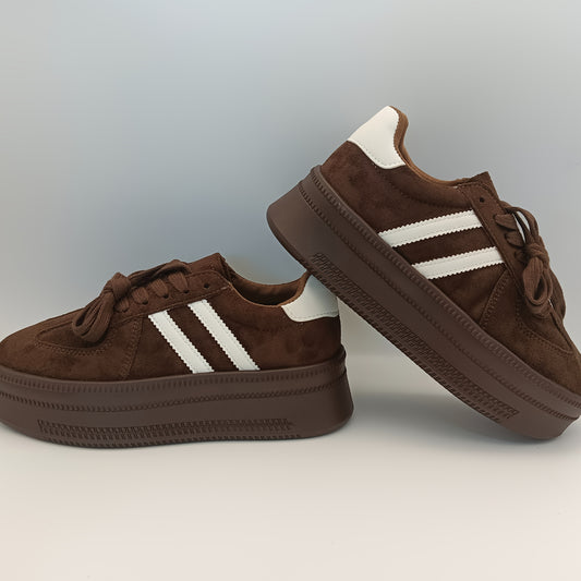 Damen Low-Top Schnür-Sneaker – Dunkelgrau & Burgunderrot, rutschfeste TPR-Sohle, atmungsaktives Mesh, Rundzehen – Ganzjahres-Sportschuhe für Gym, Freizeit & Büro