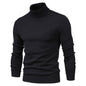 Herren Rollkragenpullover – Slim Fit, Warm & Weich, Einfarbig – Winter 2025 Strickpullover für Alltag & Freizeit.